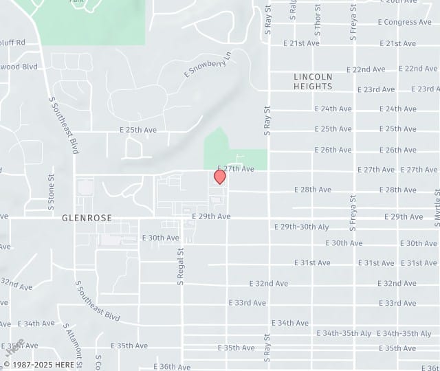 Location Map: 3151 E. 28th Ave Spokane, WA 99223